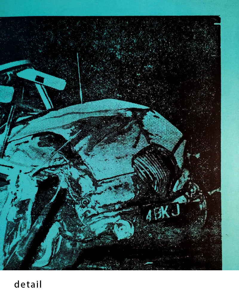 Green Car Crash（2010）ポスター【Andy Warhol│アンディ・ウォーホル