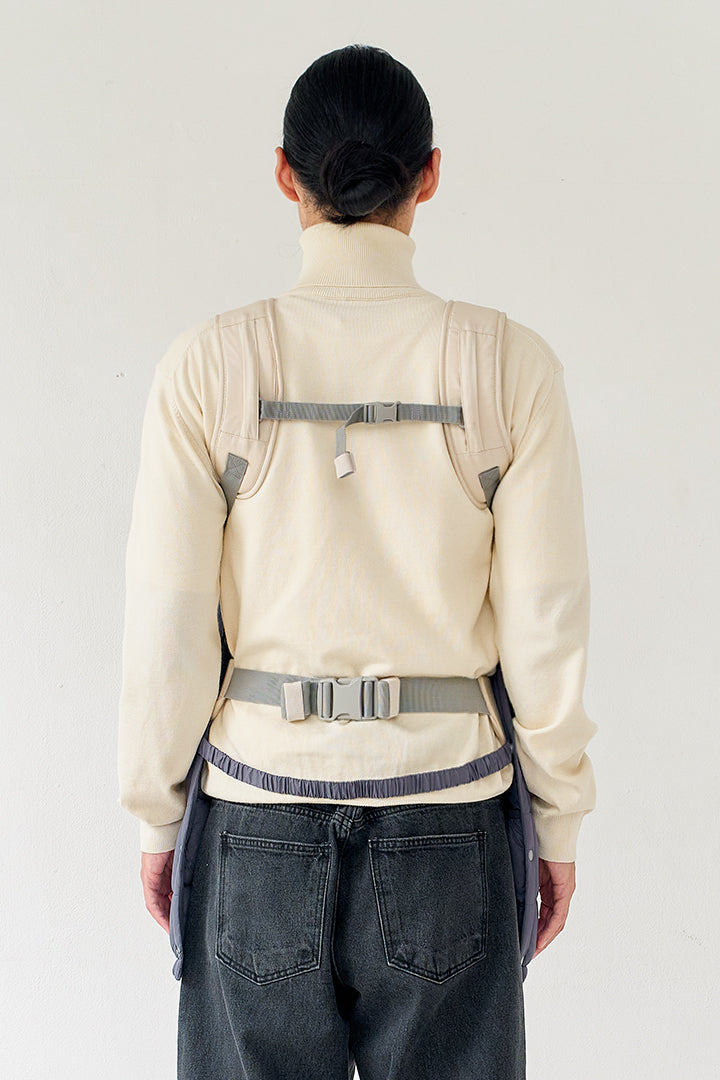 抱っこ紐防寒ケープ チャコール – GOOSEKET.JP