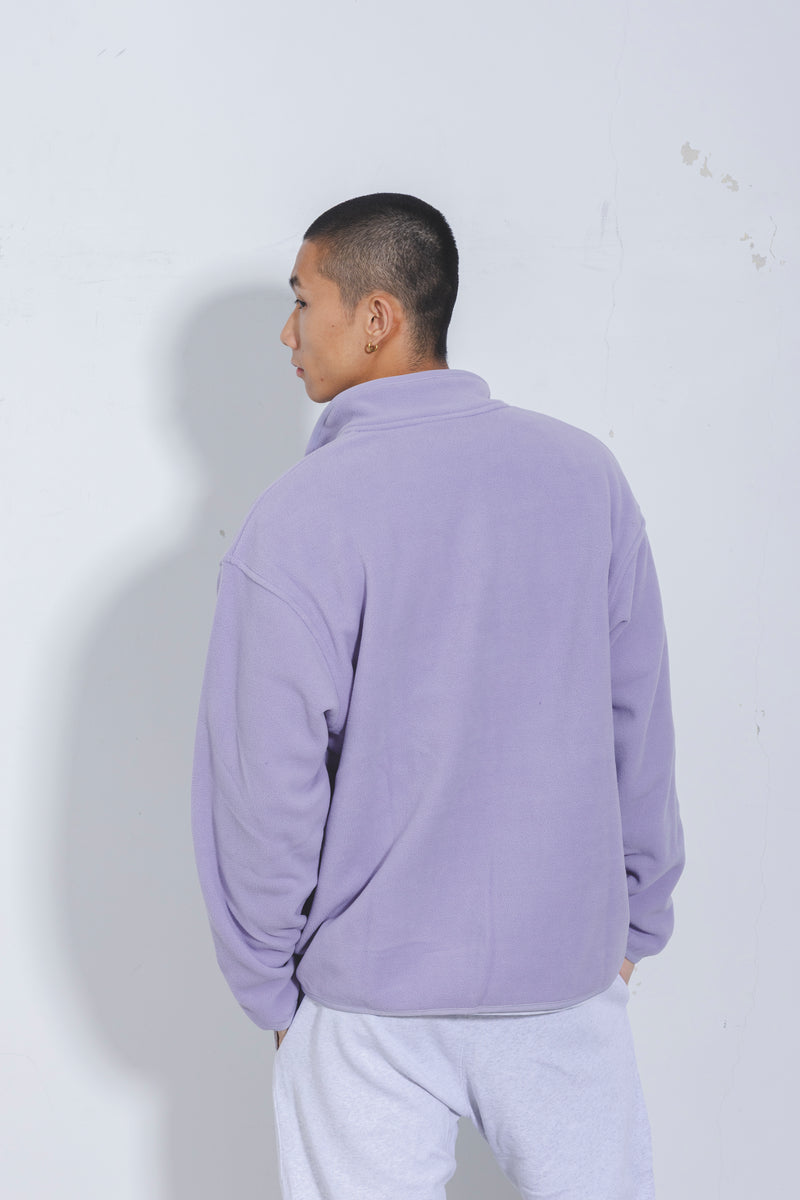DOUBLE PILE FLEECE HALF ZIP PULLOVER（ダブルパイルフリースハーフ