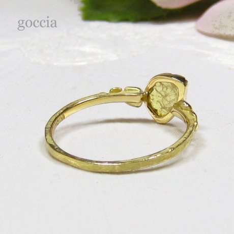 スライスダイヤモンドのK18リング！ジュエリーゴッチャのブログ18金の