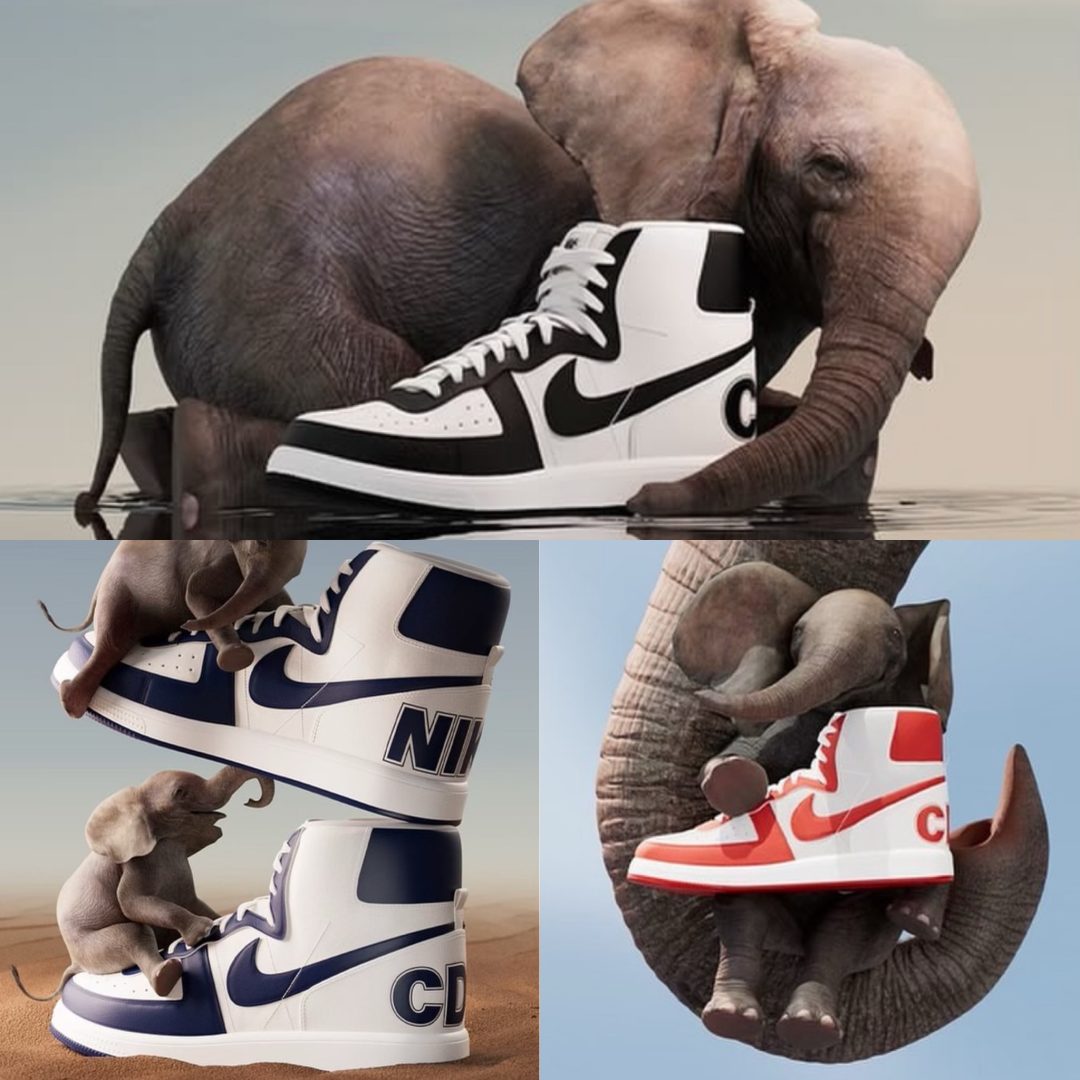 COMME des GARCONS HOMME PLUS × NIKE TERMINATORが4/1に国内発売予定