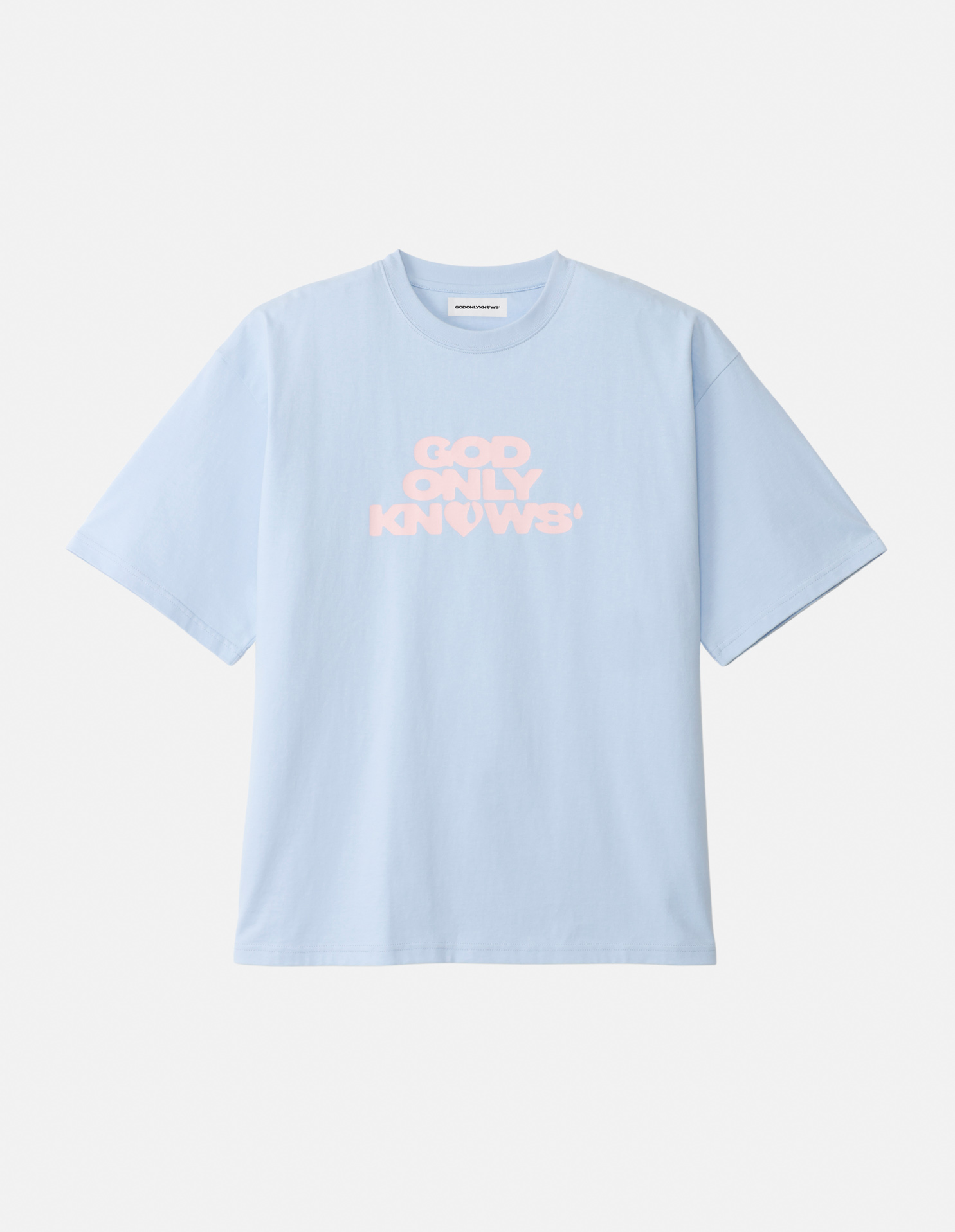 SIGNATURE LOGO TEE – GOD ONLY KNOWS