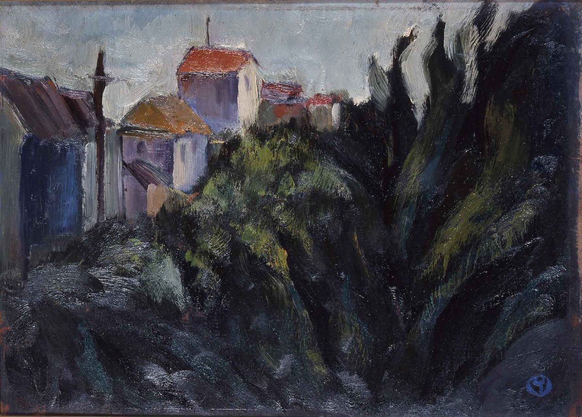 竹久夢二、16歳の恋人を描いた幻の油彩画がお披露目中 | GOETHE