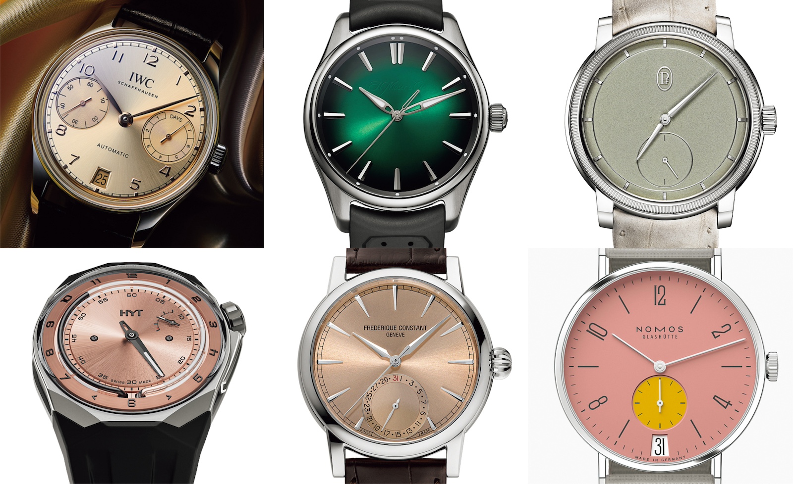 IWC、H. モーザー、パルミジャーニ…2024年注目の“ニュアンスカラー時計
