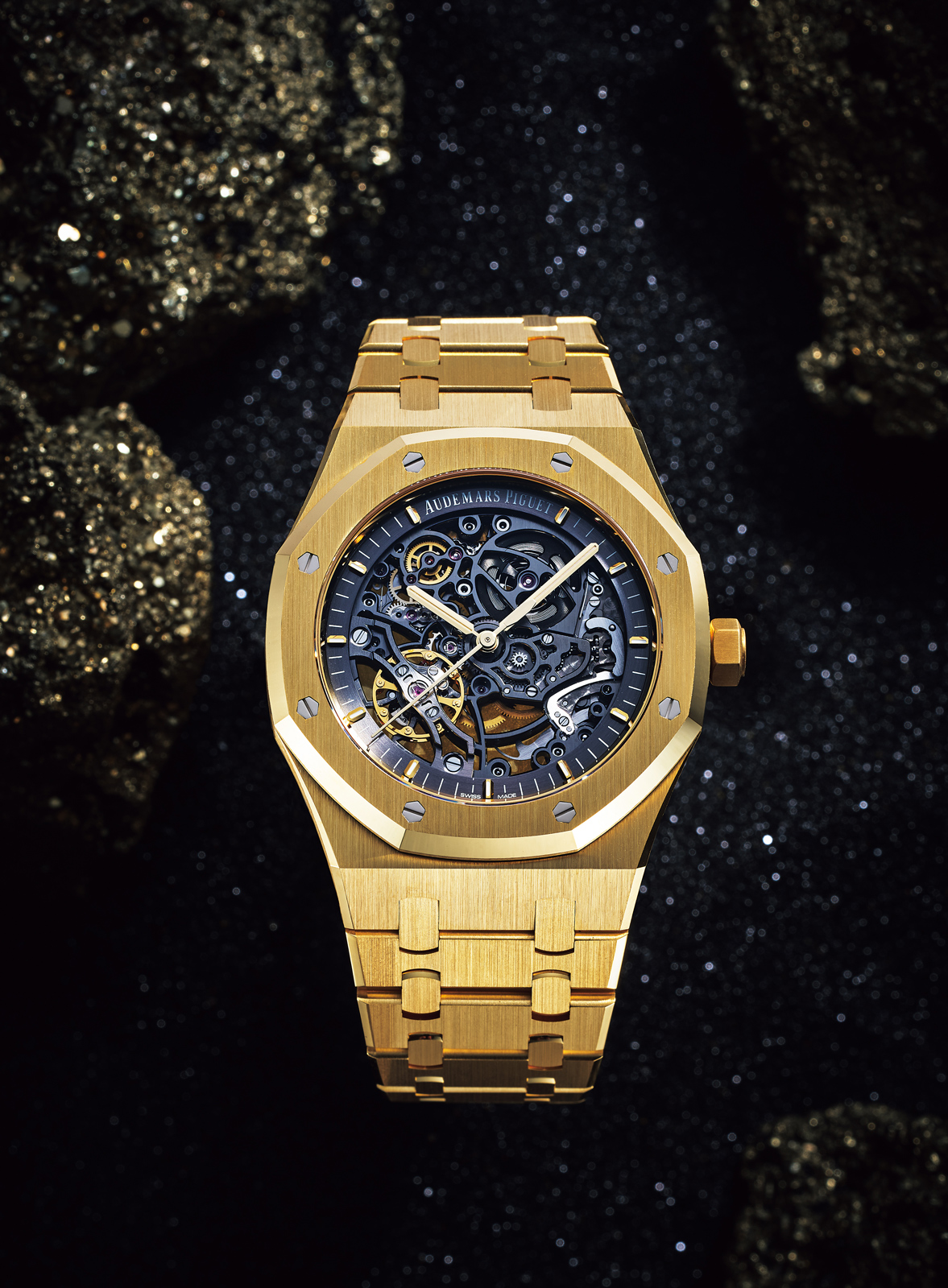 オーデマ ピゲ「ロイヤル オーク」の新作、金のオープンワークとは