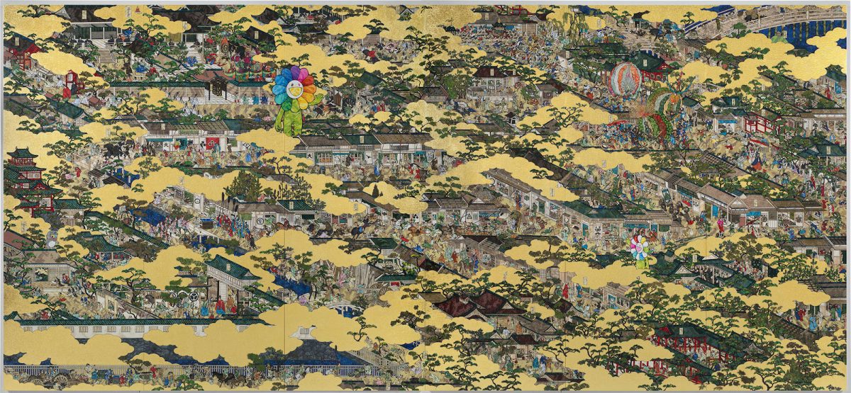 注目の新施設「直島新美術館」で、村上隆の洛中洛外図を再び見た | GOETHE