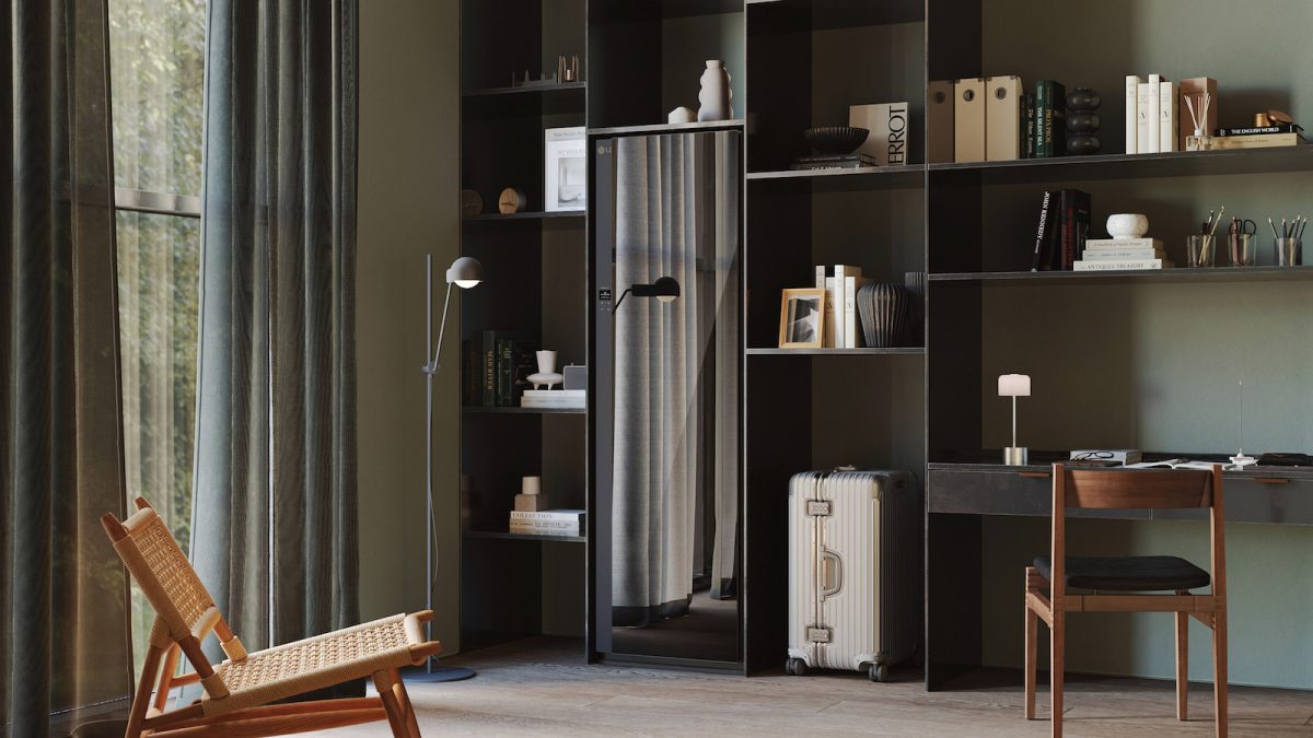 自宅でプロ並みの衣類ケアができる近未来家電「The All New LG Styler