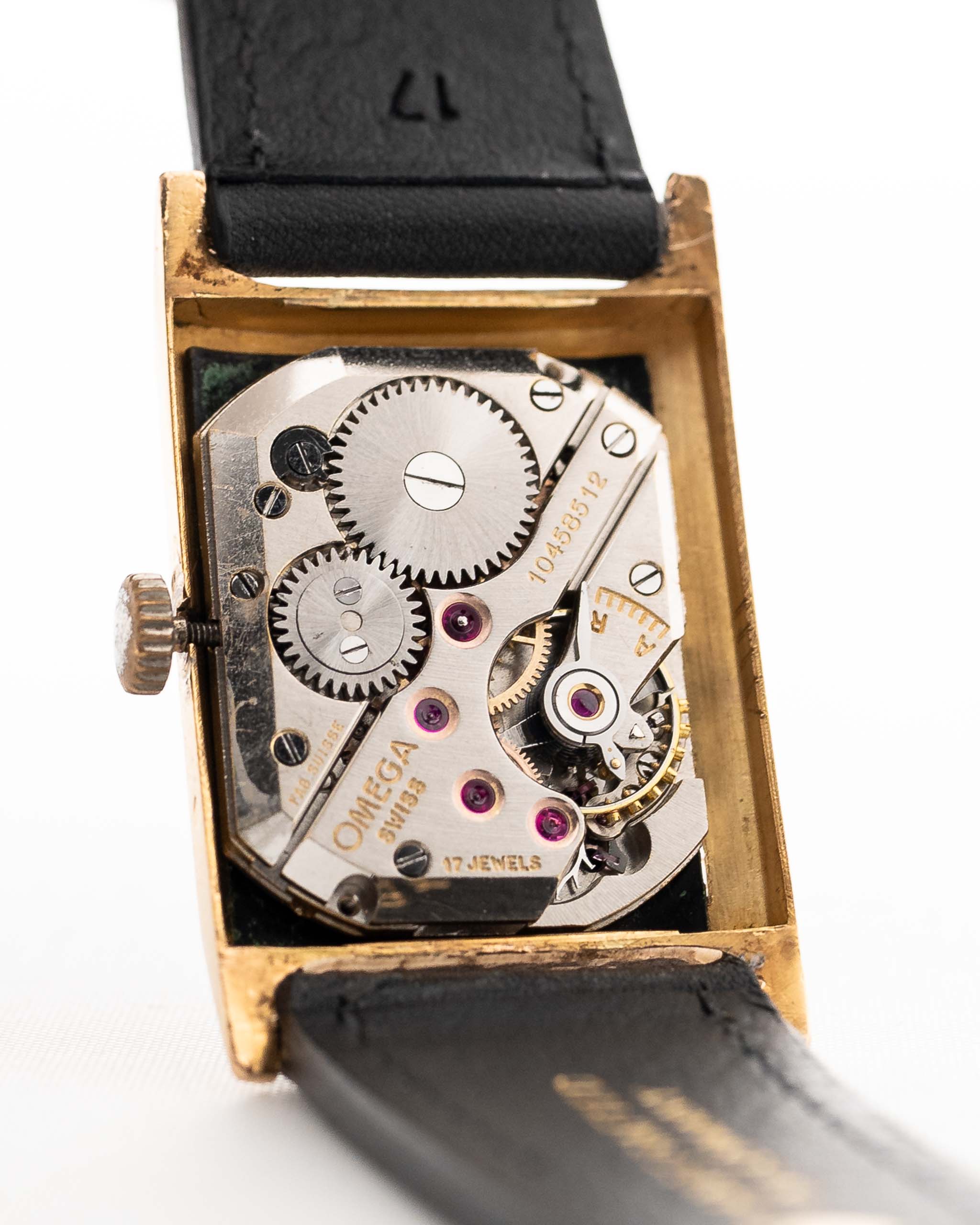 Omega Tank Gilt Roman 18mm 1944 – GOLDAMMER