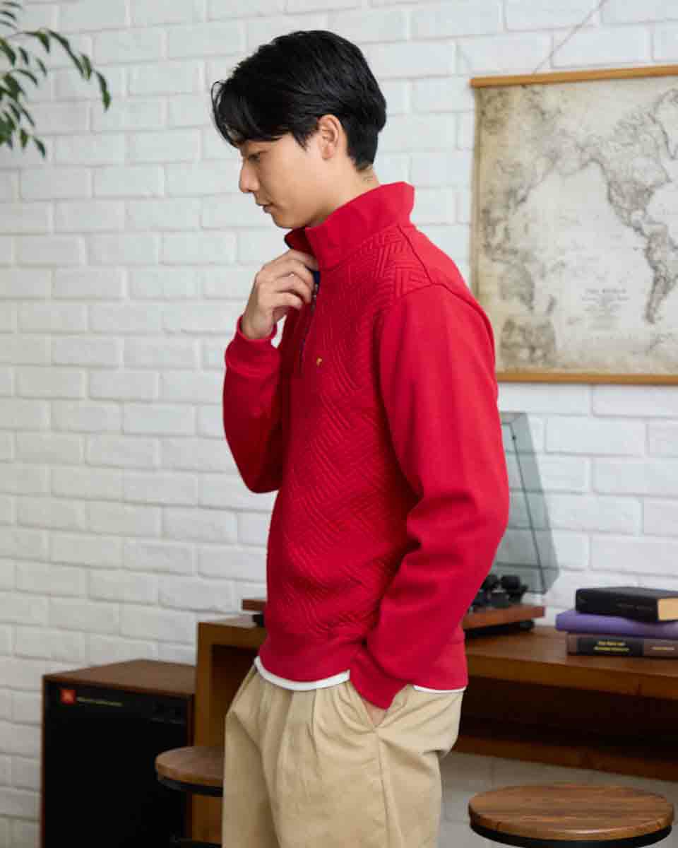 KING SIZEハーフZIPスウェット | ゴールデンベアストア