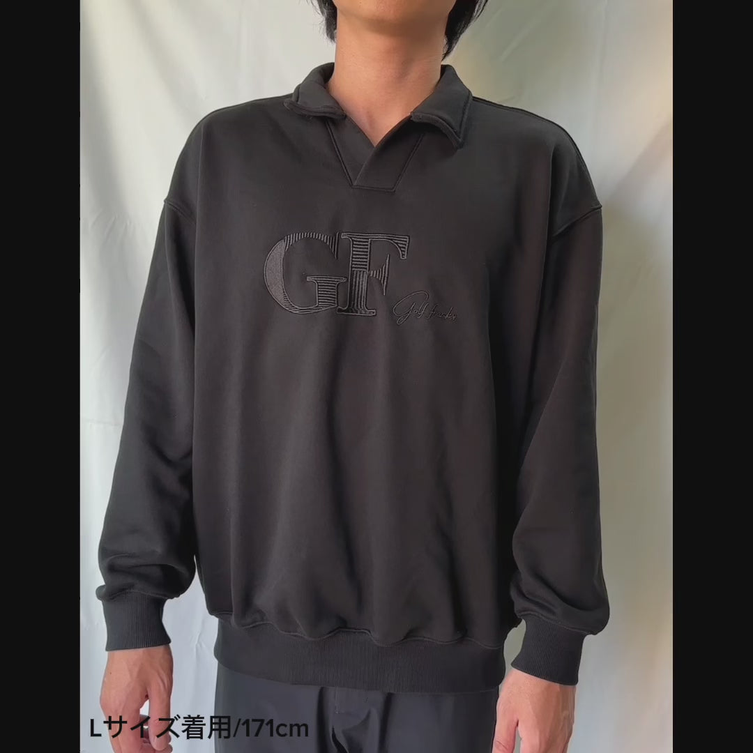 ゴルフフリークス】GF logo sweat shirts(GFロゴスウェットシャツ