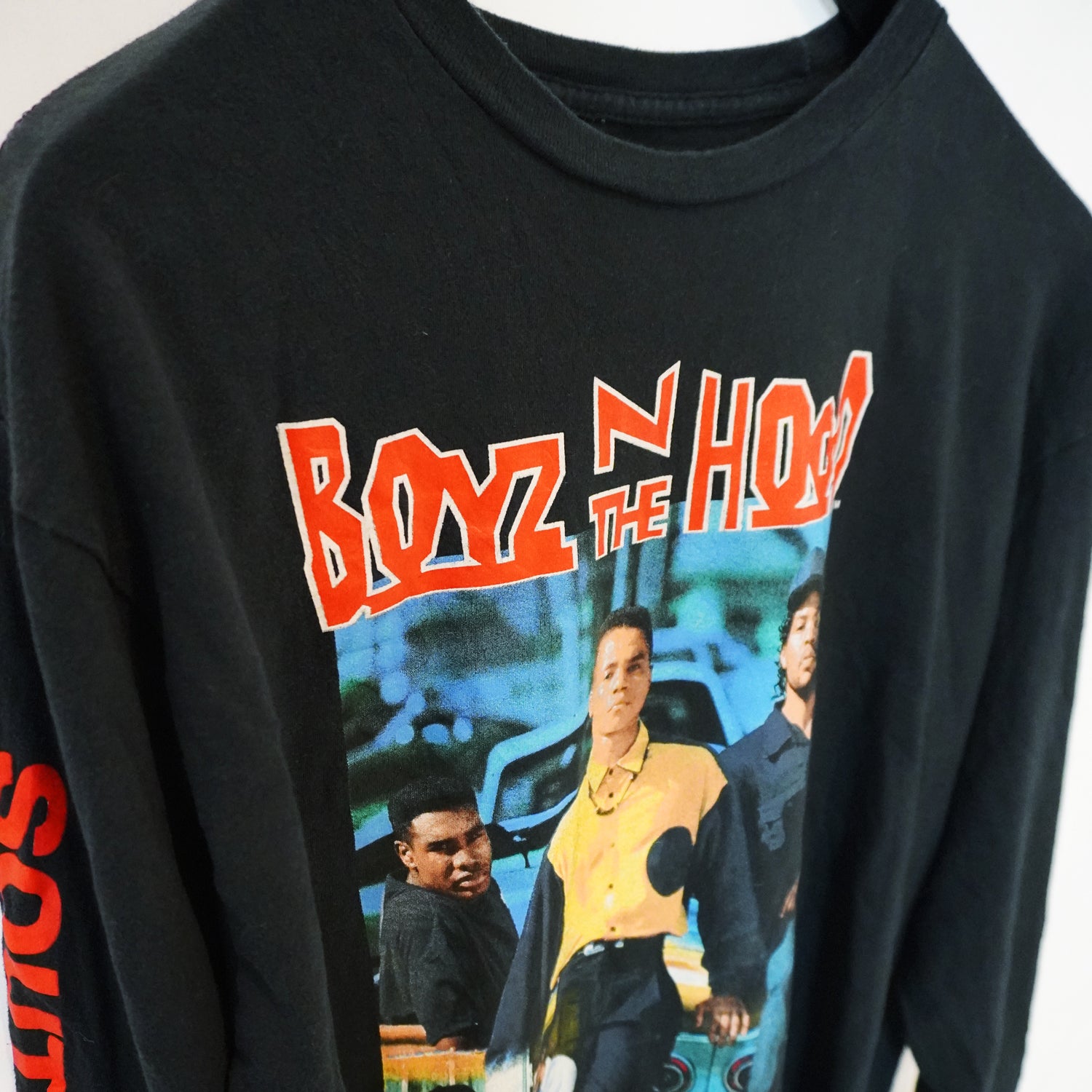 BOYZ N THE HOOD ロングTシャツ ブラック – GOLIATH