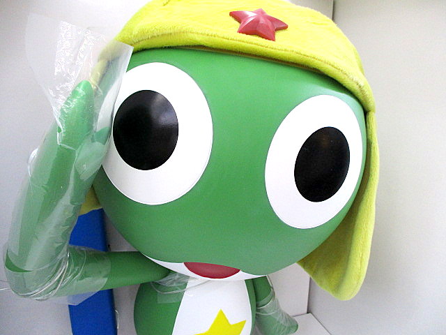でっかいケロロ軍曹 実寸大人形 フィギュア アニメ バンダイ 1/1