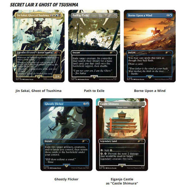 MAGIC THE GATHERING: SLD SECRET LAIR DROP: GHOST OF TSUSHIMA