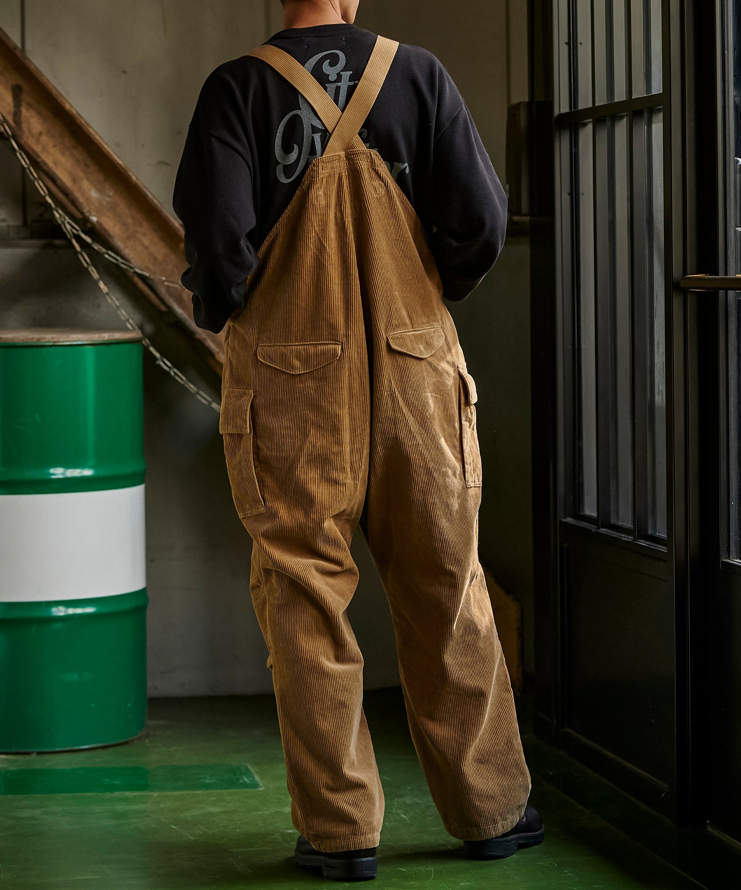 コーデュロイ ガレージ オーバーオール – GORDON MILLER