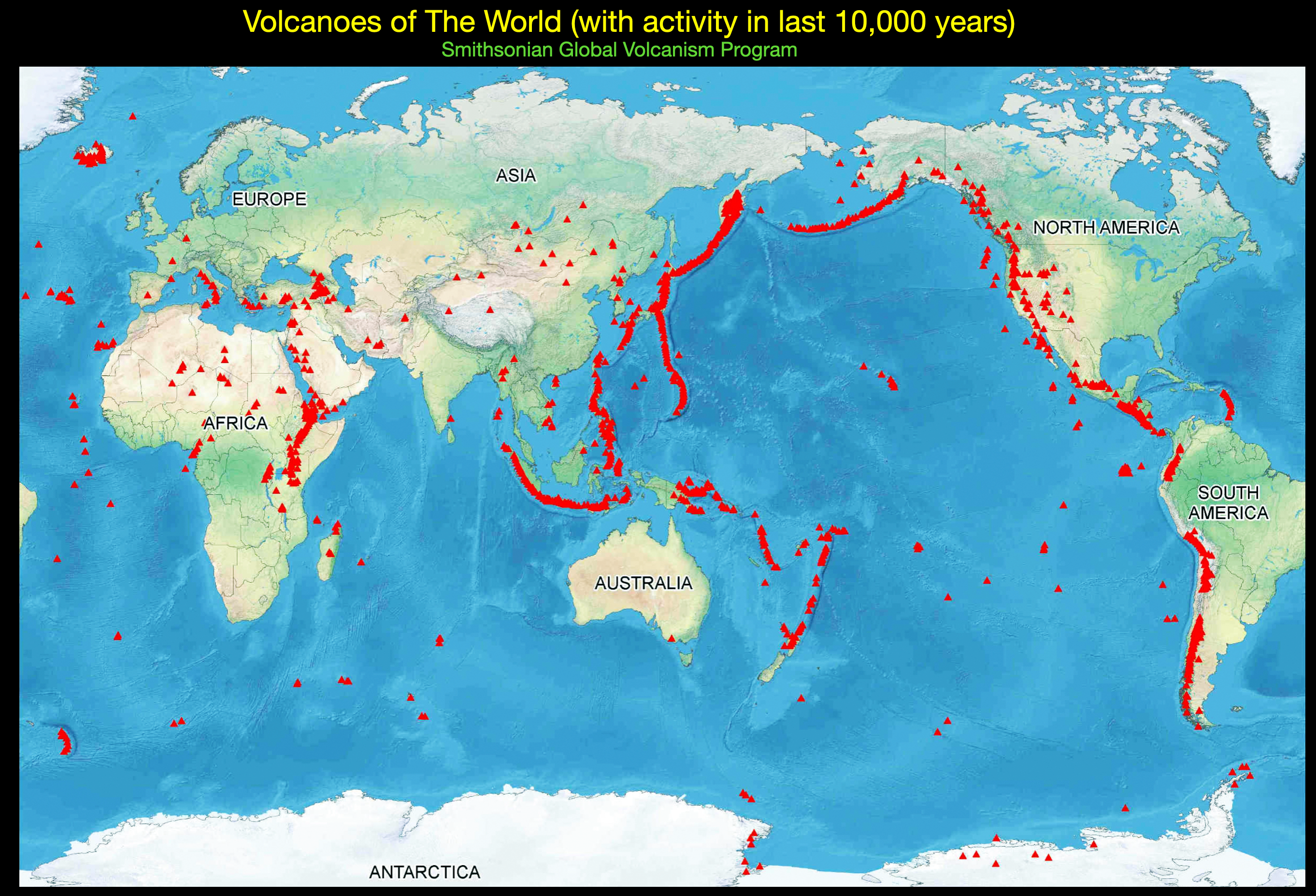 Volcanoes of the Western United States