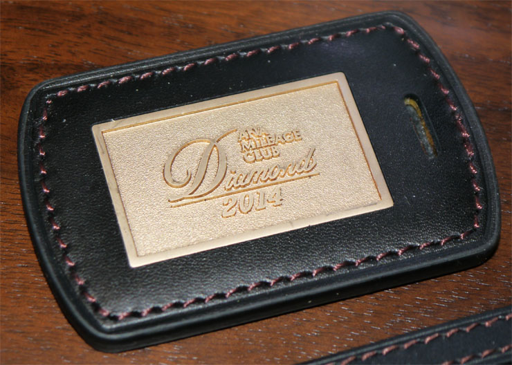 ANAマイレージクラブのダイヤモンドになると届くネームタグ - GOTRIP!