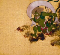 国宝「風神雷神図屏風」の高精細複製品を建仁寺に寄贈 | キヤノン