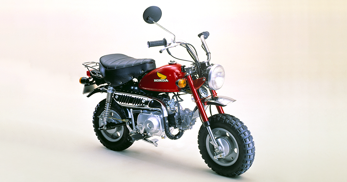 約30年にわたり同じスタイリングで愛されたロングセラーモンキー