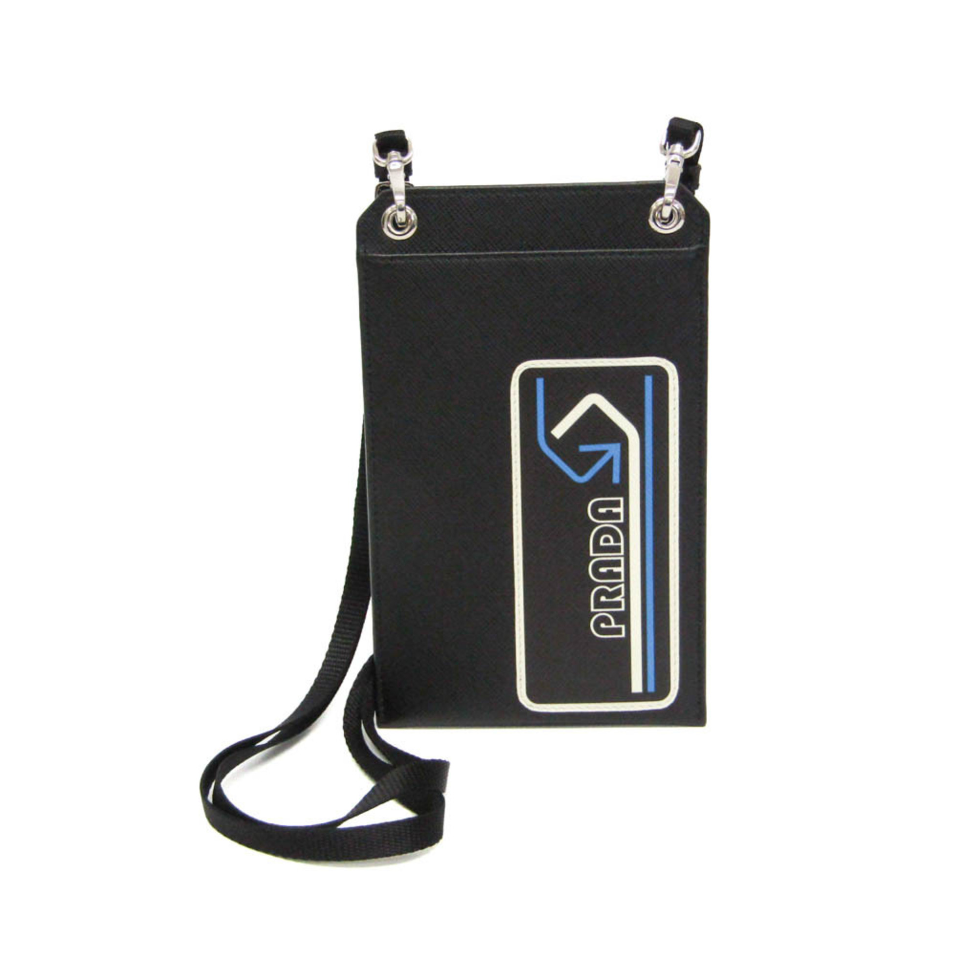 プラダ(Prada) サフィアーノ スマートフォンケース 2ZH067 メンズ