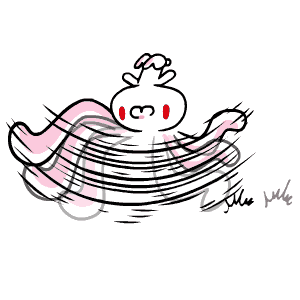 汎用うさぎ - チャッXCHARACTER - 【GLOOMY公式サイト】いたずらぐまの