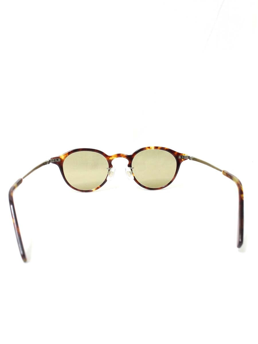 金子眼鏡 T449R DEMI メガネ ブラウン べっ甲 コンビフレーム フルリム