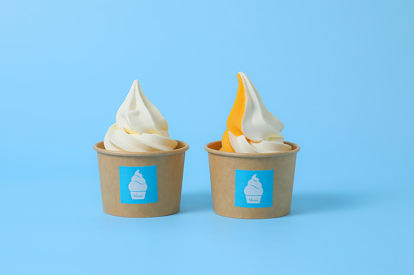 ソフトクリームNana | ガラスデザイン工房Tico*