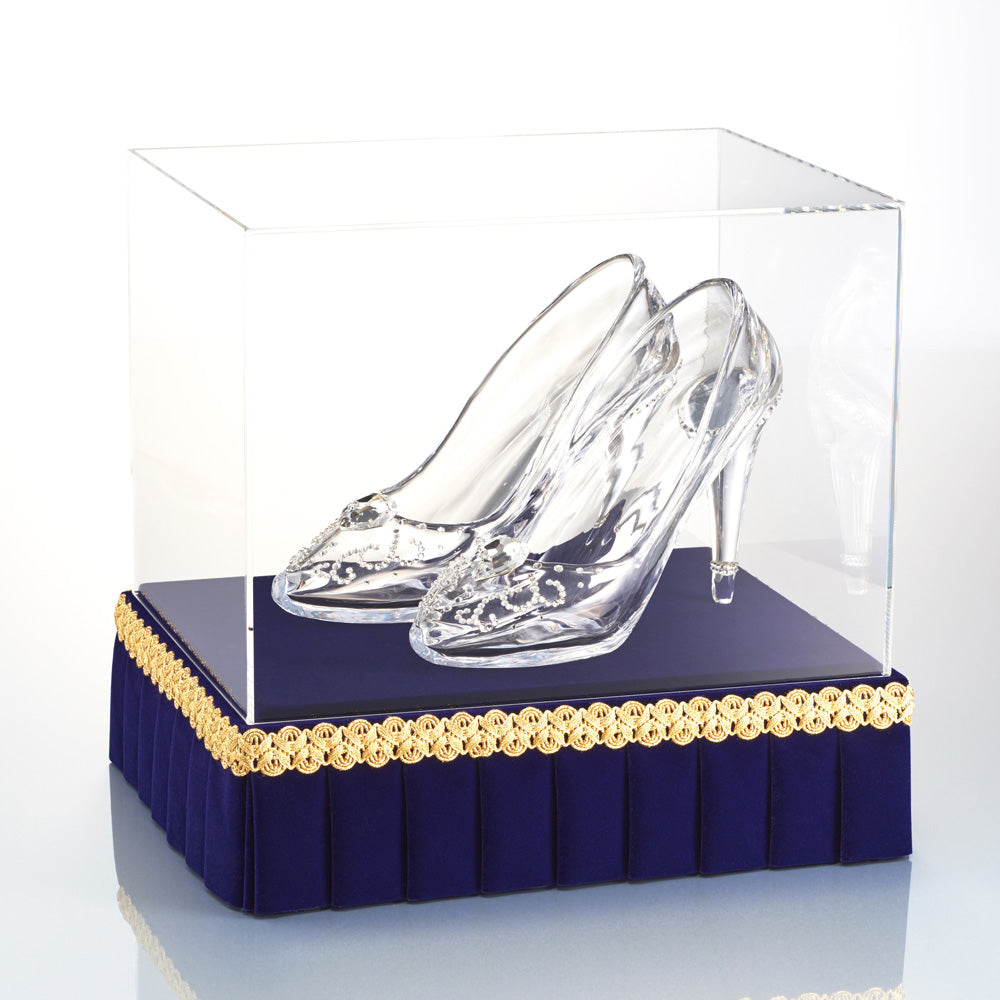 履けるガラスの靴・デコレーションハート（両足） – 履けるガラスの靴エマ