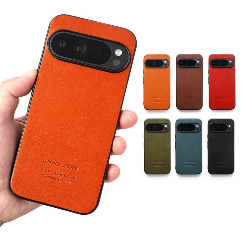 栃木レザー】Google Pixel 9 / 9a / 9Pro / 9ProXL ケース 背面 本革