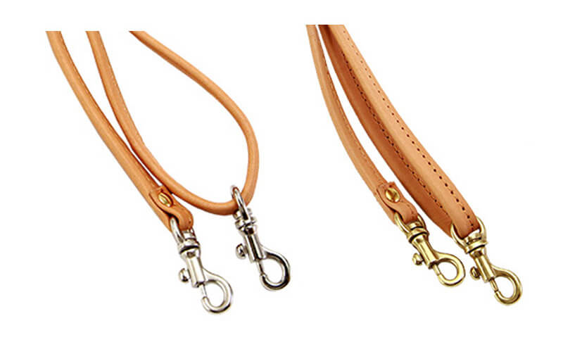 ショルダー/ネックストラップ】AGILITY 本革 8mm ショルダーベルト