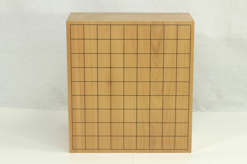 本桂将棋盤50号板目 脚付