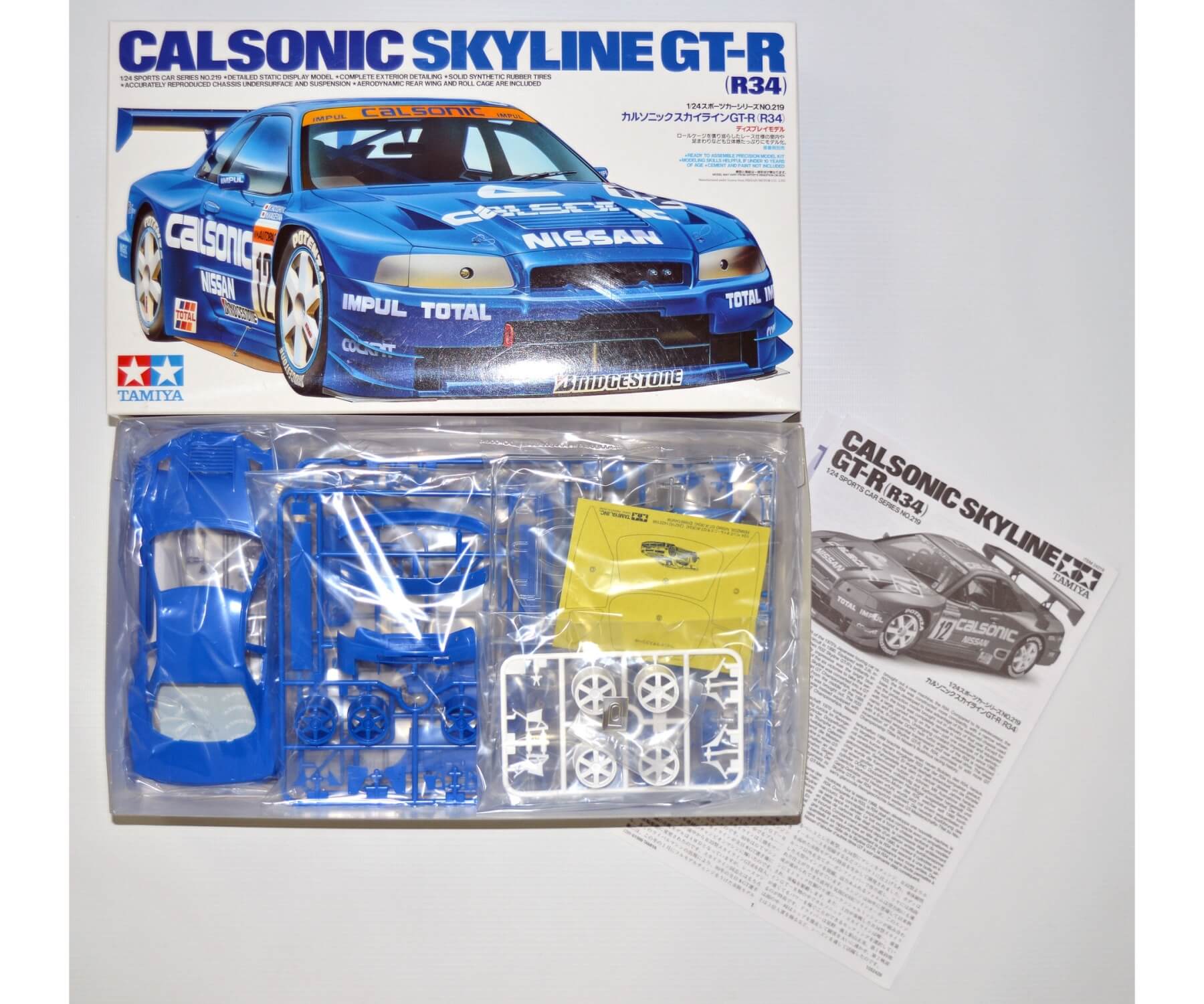 Tamiya Calsonic Skyline GT-R (R34) Racer 1:24 - GPmodeling