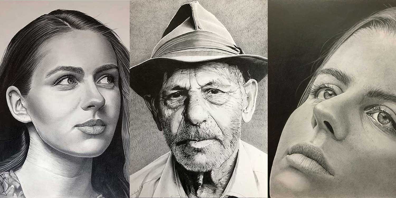 鉛筆人物画】描き順を見極めるだけで確実に上手くなる | パステル画の森