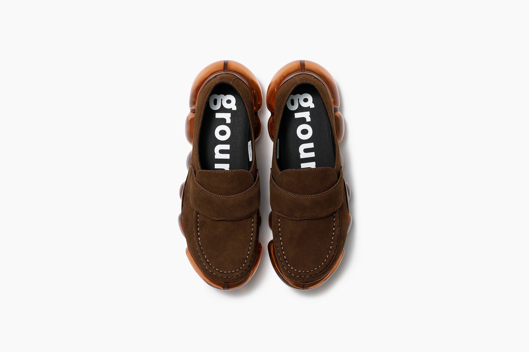 JEWELRY LOAFER BROWN HAIRY / BROWN (ジュエリー ローファー ブラウン