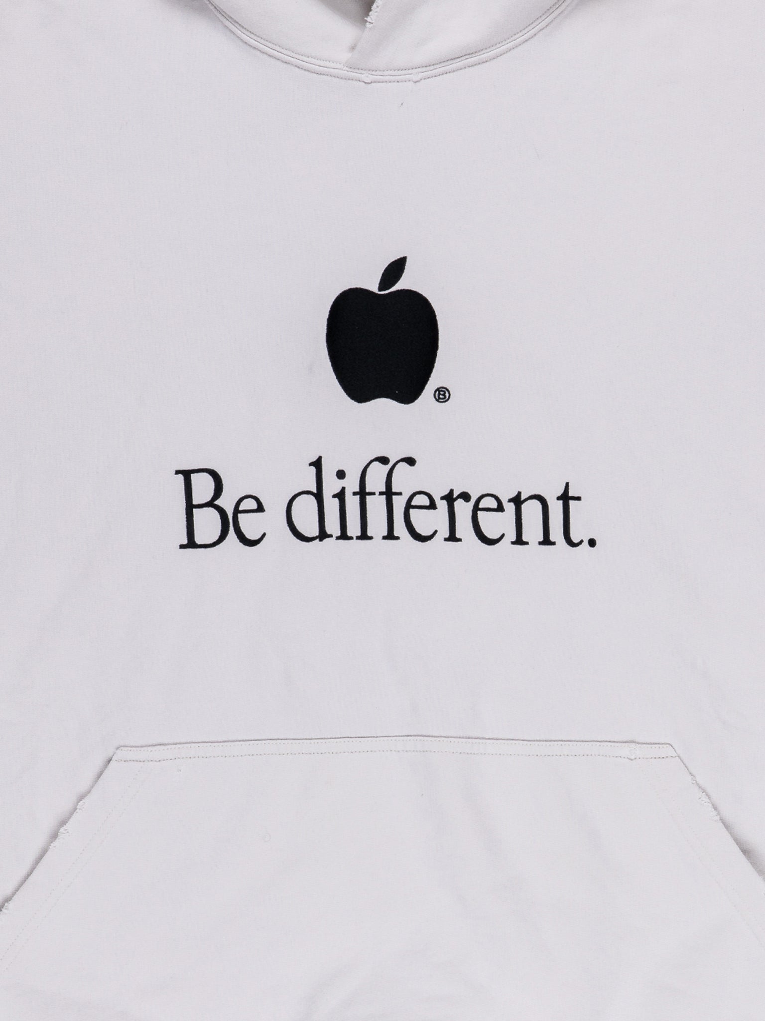 Buy Balenciaga 'Be Different' Oversized Hoodie Online at Groupie