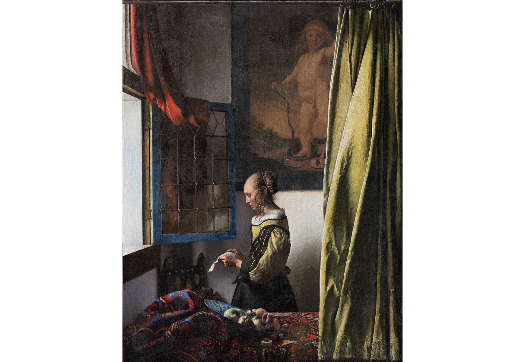 アートの森【アートの扉】ヨハネス・フェルメール 窓辺で手紙を読む女