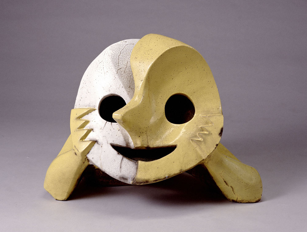 アートの森【アートの扉】 岡本太郎 午後の日矛盾、内包する「笑顔