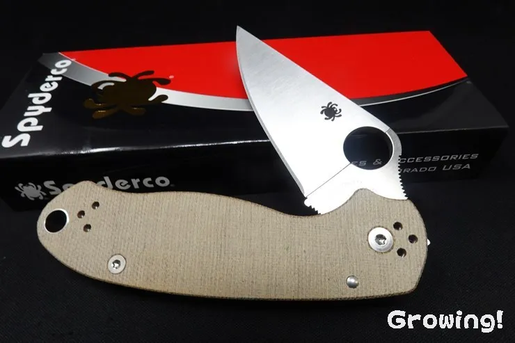 ナイフショップ グローイング！□Spyderco【スパイダルコ】□ パラ3