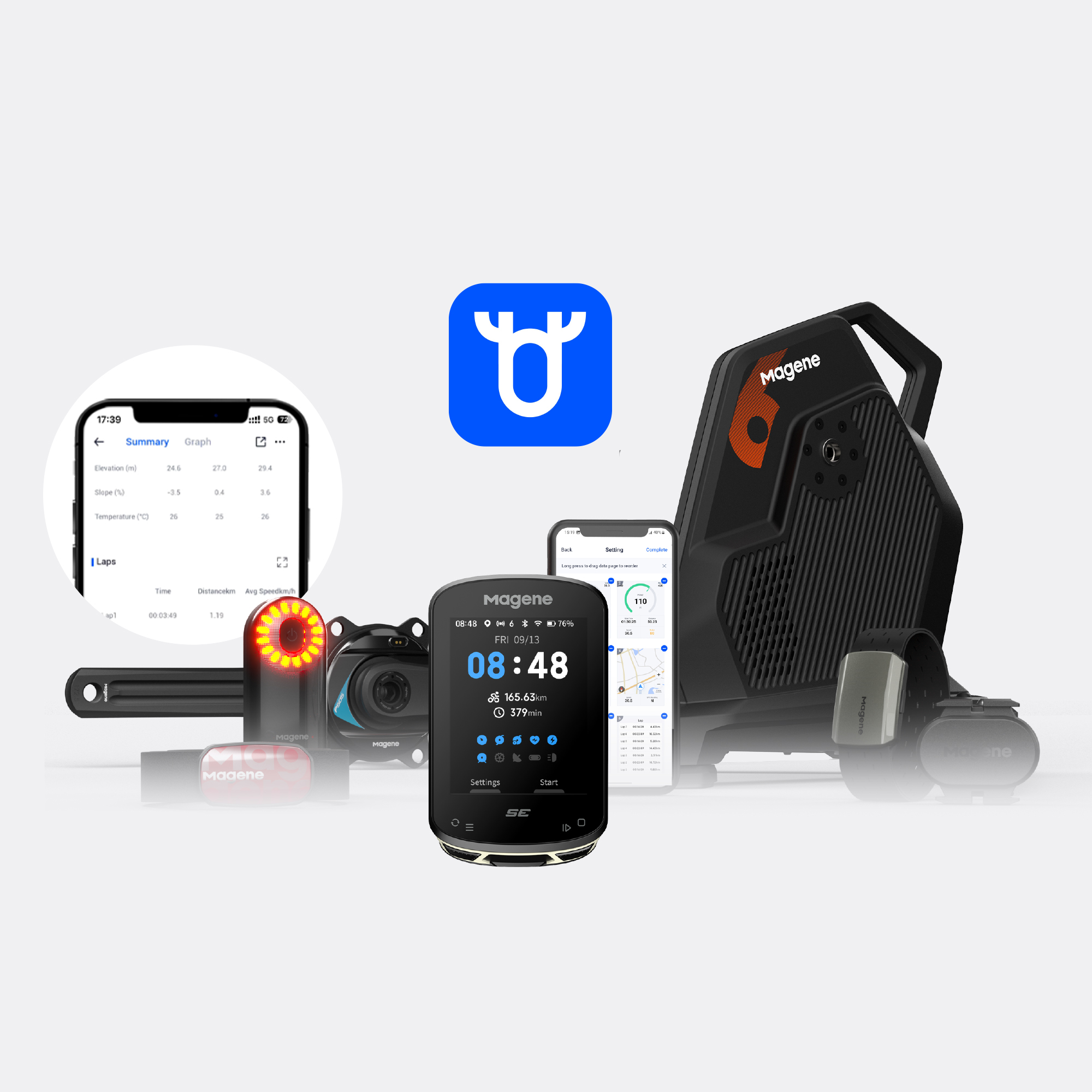 C506SE スマートGPSバイクコンピュータ │ GROWTAC