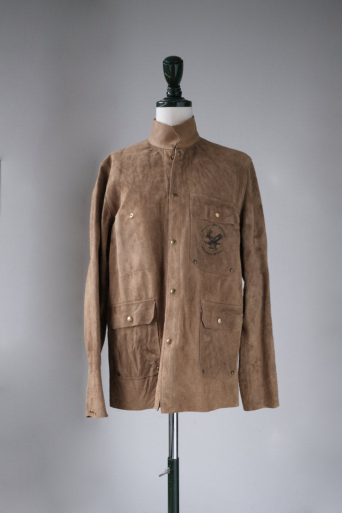 LYNCH SILVERSMITH WELDER JKT SUEDE CAMEL – grandguignol