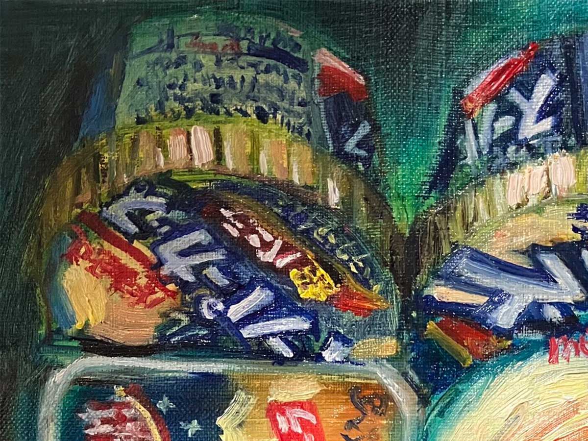 画家が油絵で描いたのは…「なぜこれを？」「絵とは思えないほどリアル