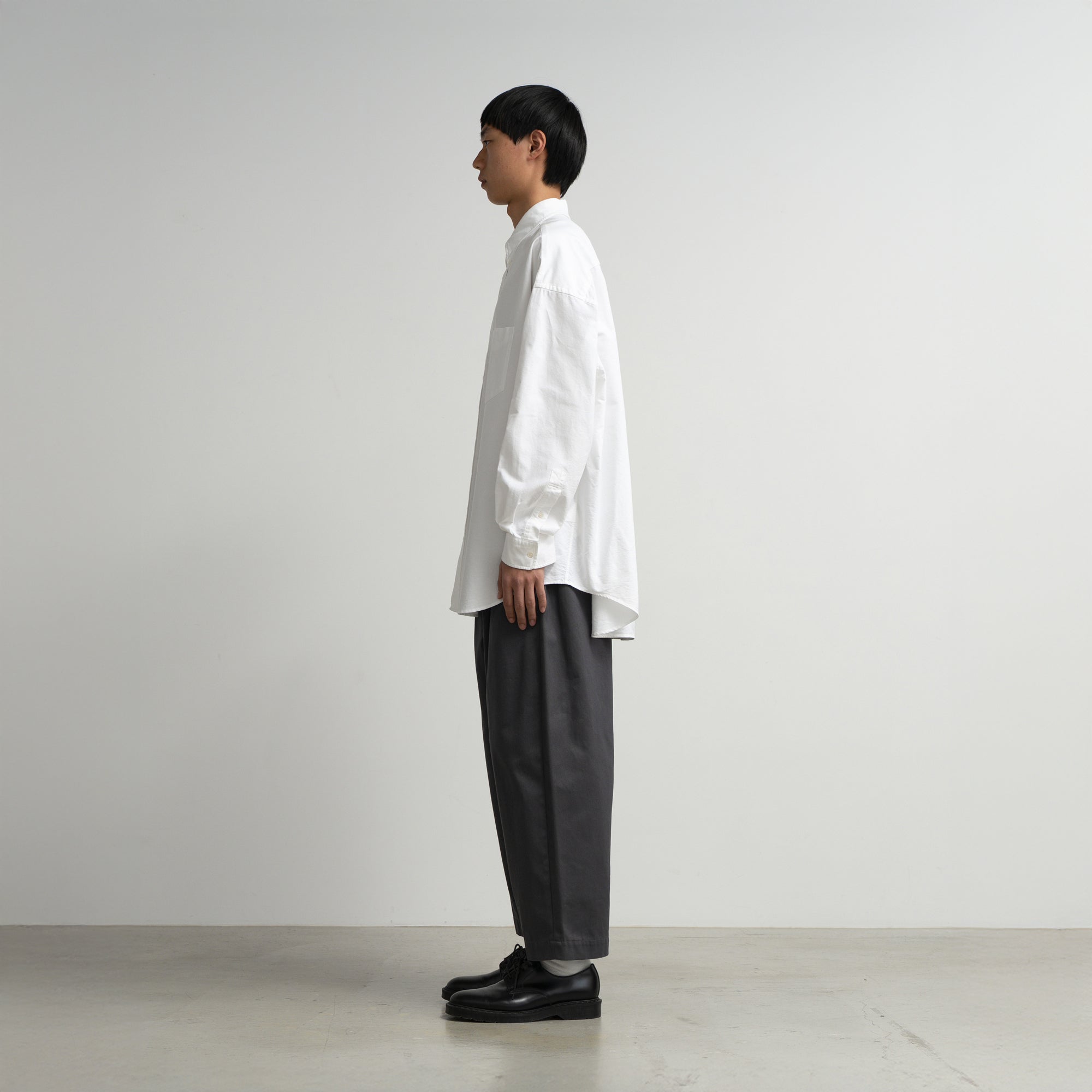 BASIC] Oxford L/S Oversized B.D Shirt – Graphpaper KYOTO｜グラフ