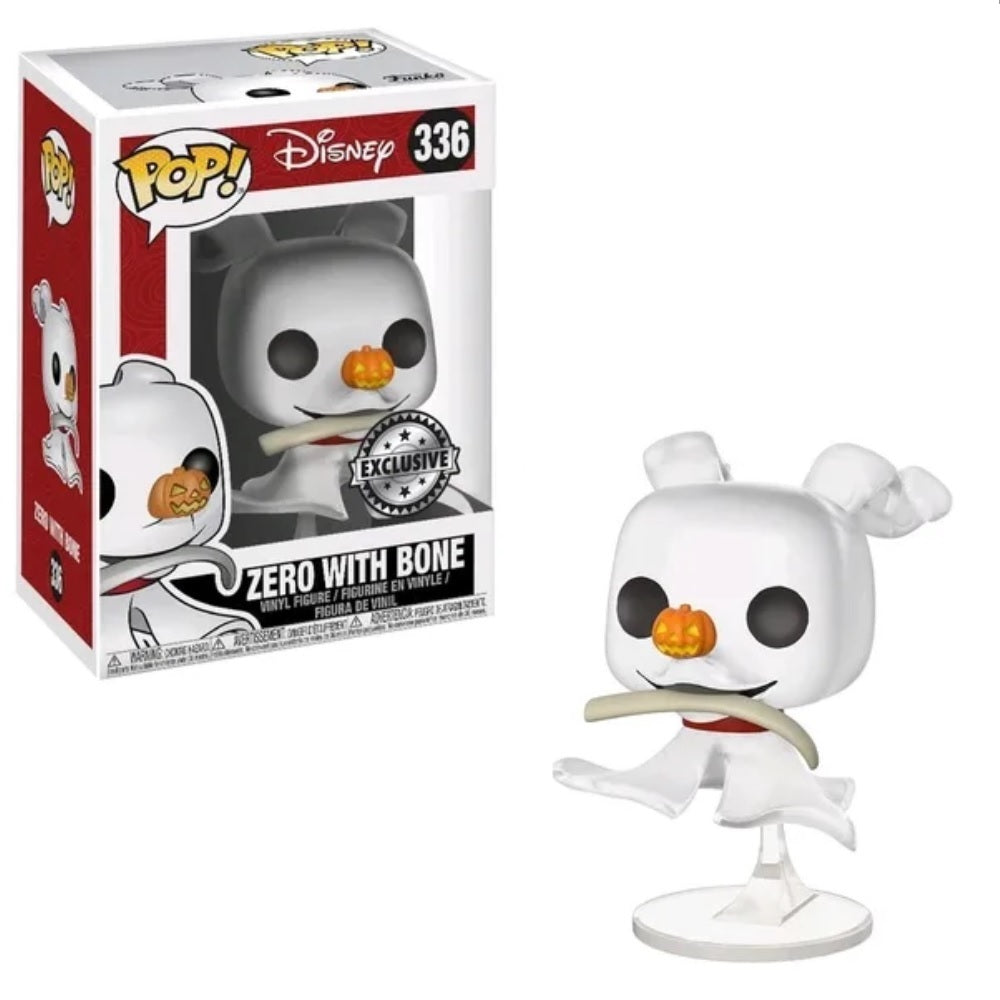 Funko Pop! Disney: The Nightmare Before Christmas - Zero With Bone