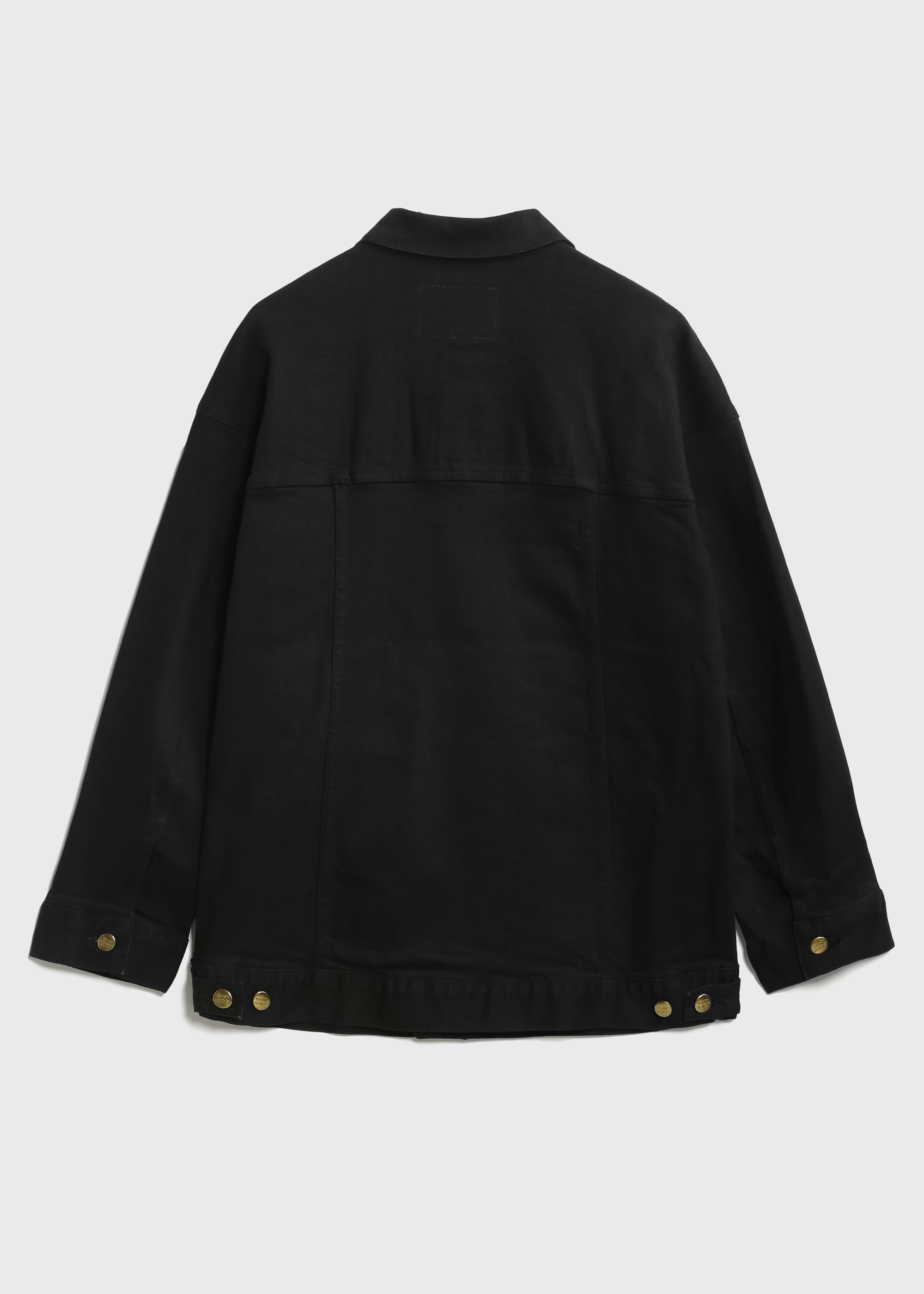 Standard Big Black Denim Jacket｜Greed International Official