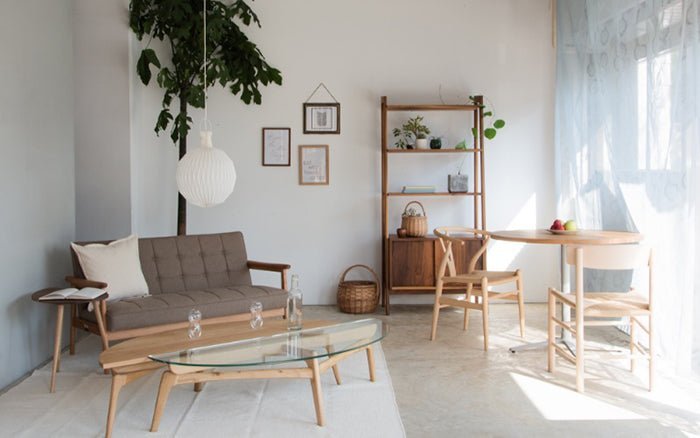 カリモク60 Kチェア フラノベージュ コーディネート ｜ 北欧家具・北欧