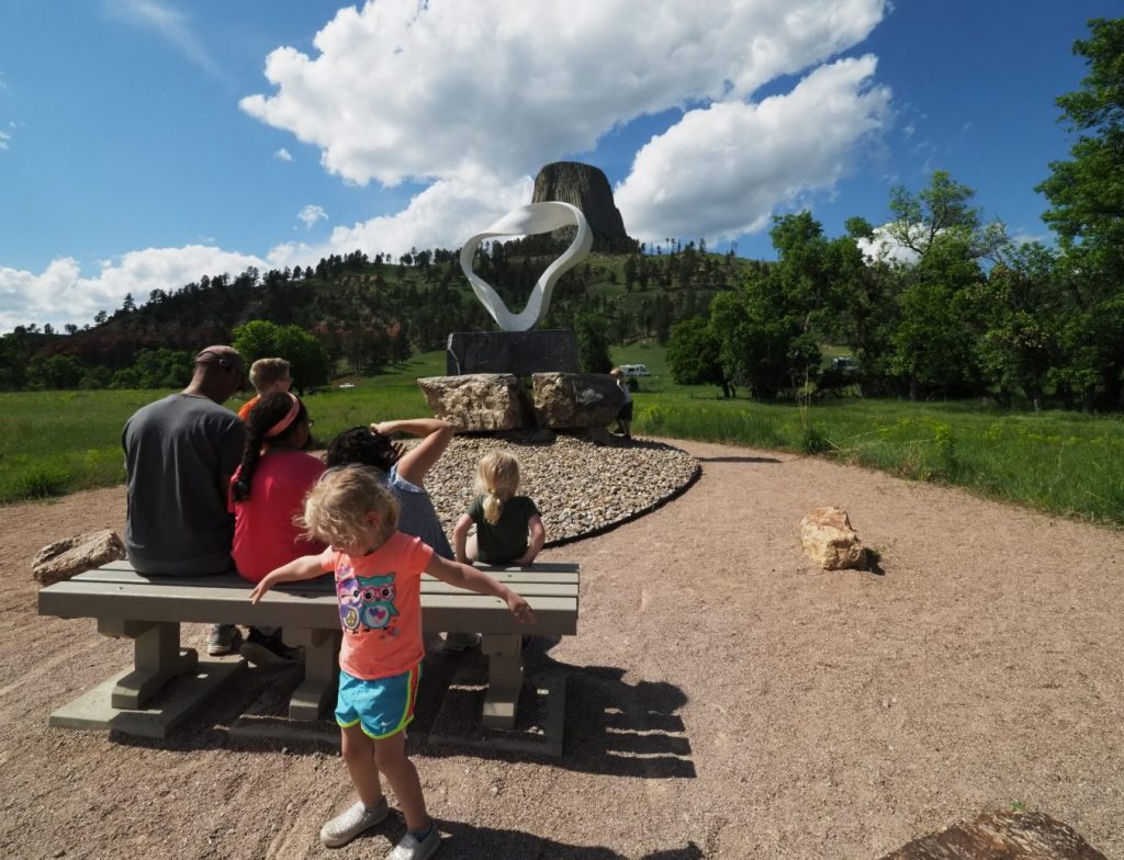 ワイオミング州デビルスタワー｜