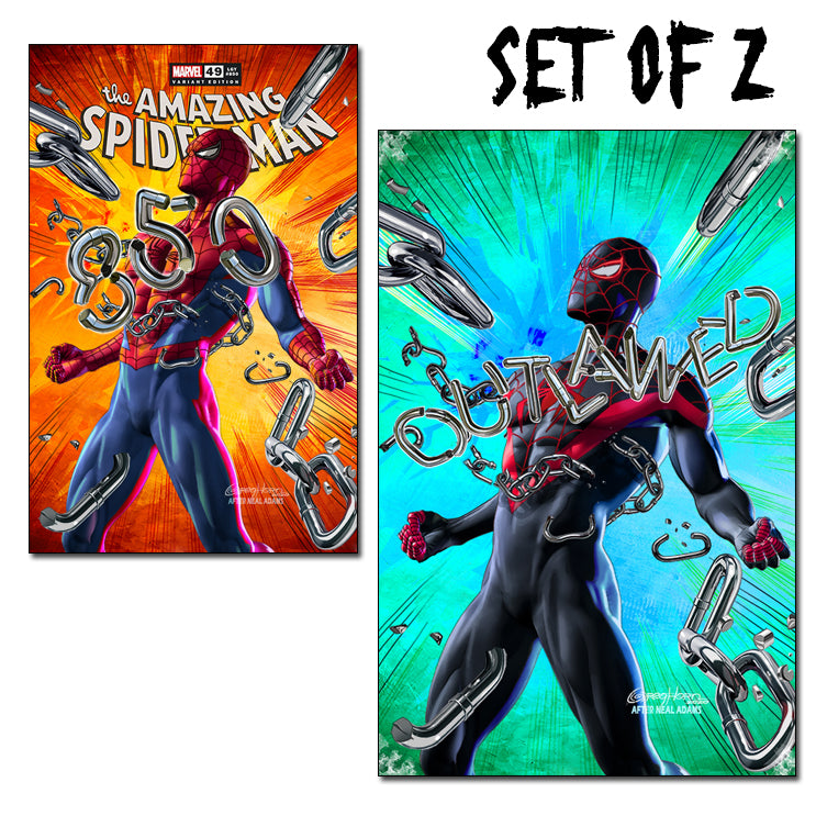 Amazing Spider-Man # 850 - A Greg Horn Art Exclusive Variant (Raw Opti