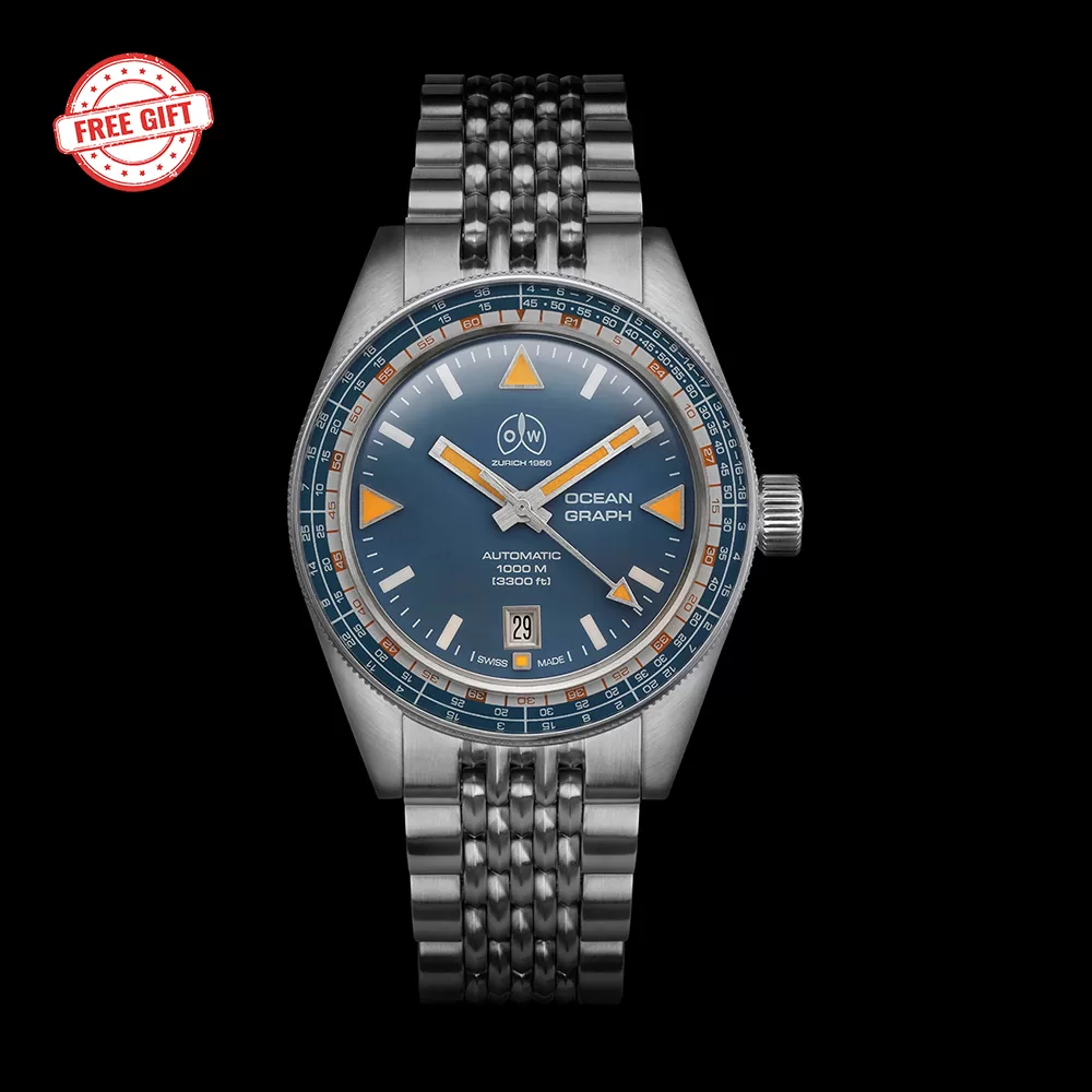 Ollech & Wajs (Switzerland) Ref. OW Ocean Graph S – On Steel