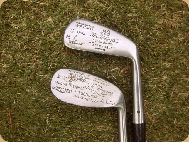 100年前！ヒッコリーシャフトのクラブは飾るもの？いいえ使います