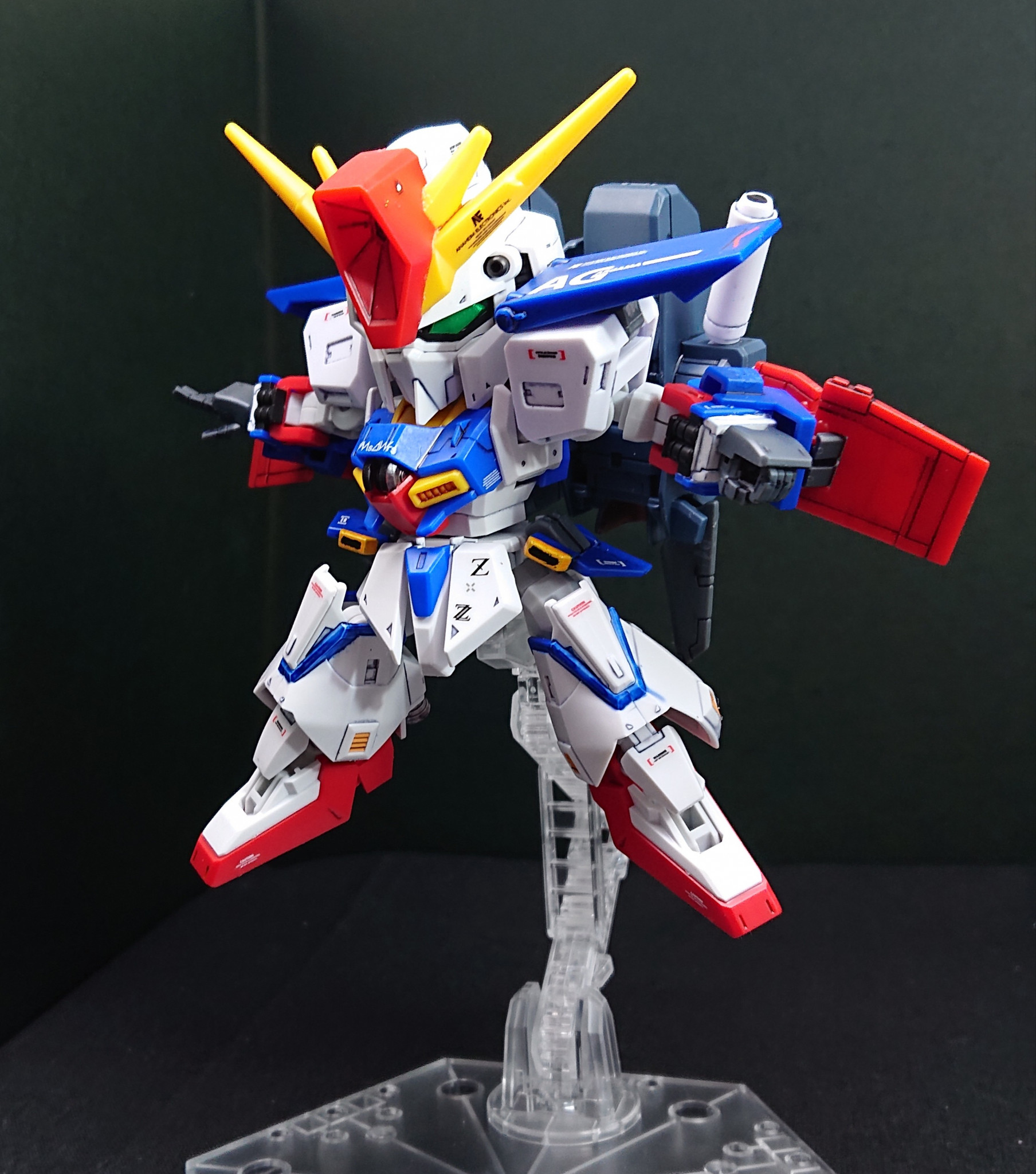 SDCS 1.5Zガンダム｜ダイスケさんのガンプラ作品｜GUNSTA（ガンスタ）