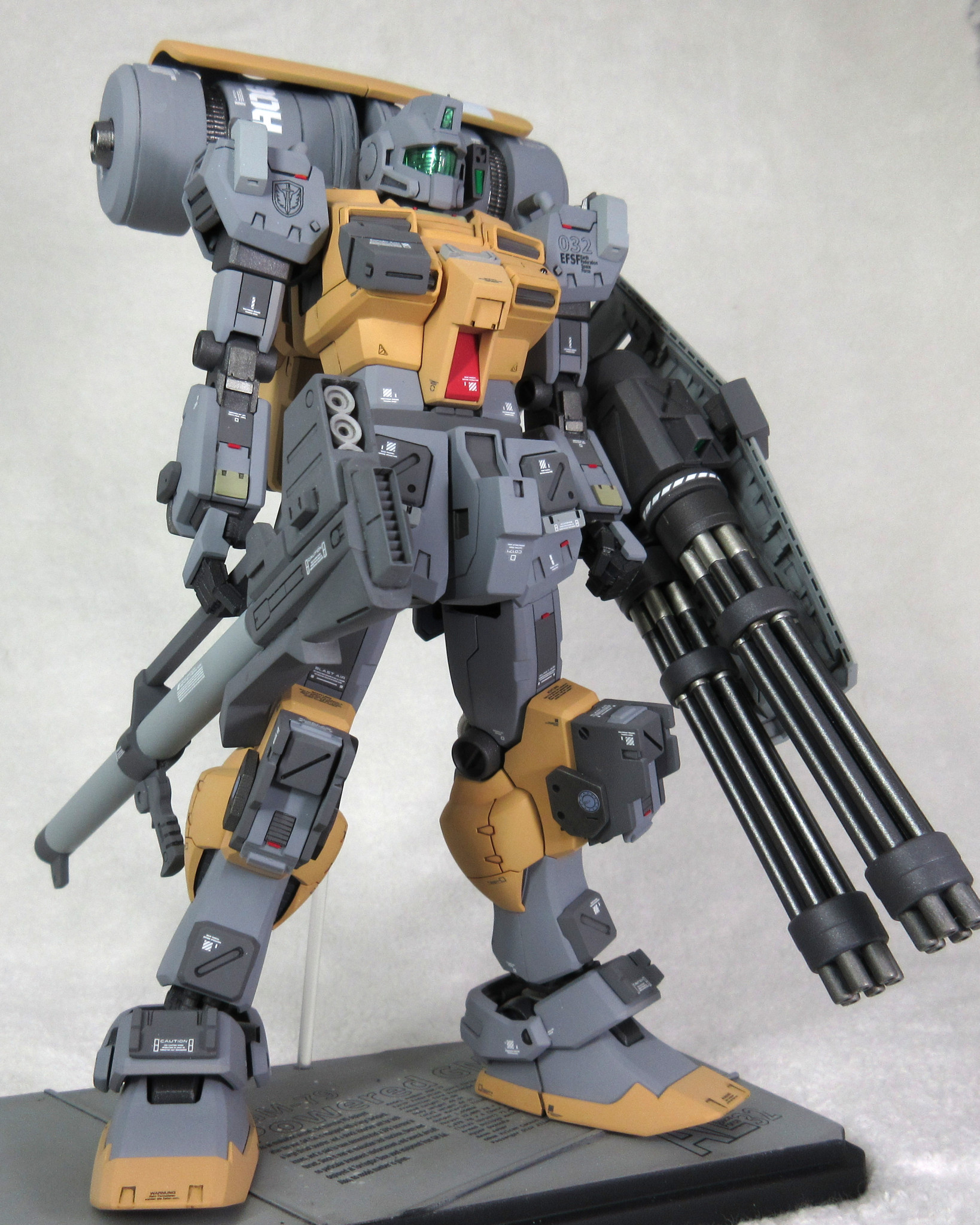 MG パワードジム｜うたかぷらんさんのガンプラ作品｜GUNSTA（ガンスタ）